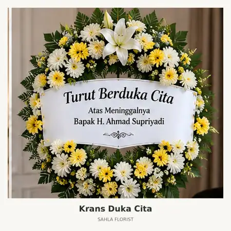 Krans Bunga Duka Galuh Mas Karawang